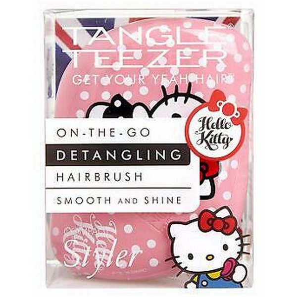 Compact Styler Hello Kitty Candy Stripes TANGLE TEEZER