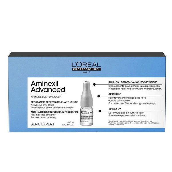 Aminexil+ Omega6 Roll-On 10x6ml L'ORÉAL