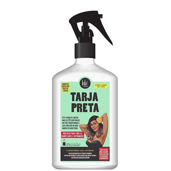 Tarja Preta Queratina Vegetal Spray 250ml LOLA COSMETICS
