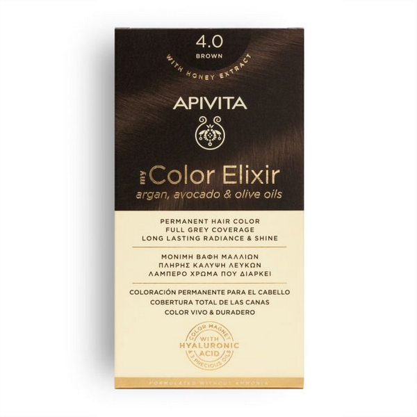4.0 Brown Color Elixir APIVITA
