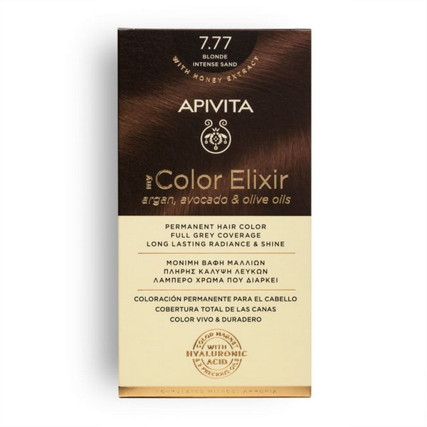 7.77 Blonde Intense Sand Color Elixir APIVITA