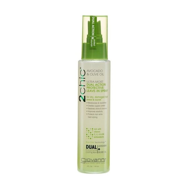 2Chic Ultra Moist Dual-Action Protective Leave-in Spray 118ml GIOVANNI