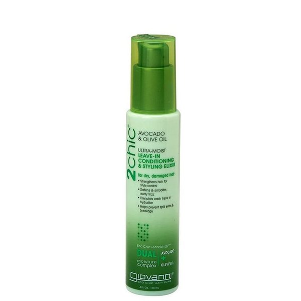 2Chic Ultra Moist Leave-in Conditioning & Styling Elixir 118ml GIOVANNI