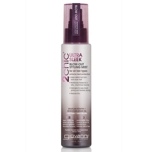 2Chic Ultra Sleek Blow-Out Styling Mist 118ml GIOVANNI