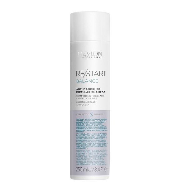 Restart Balance Anti Dandruff Micellar Shampoo 250ml REVLON