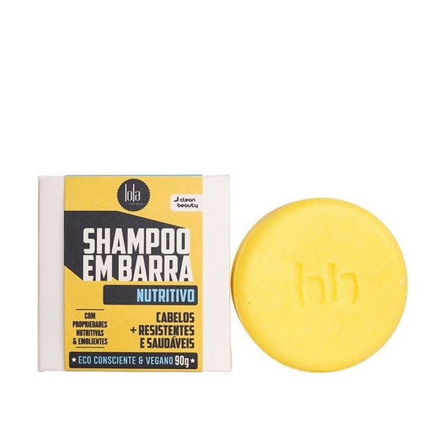 Shampoo em Barra Nutritivo 90g LOLA COSMETICS