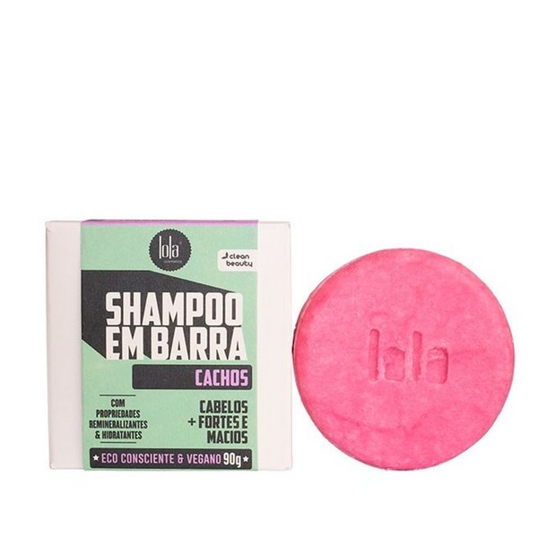 Shampoo em Barra Cachos 90g LOLA COSMETICS