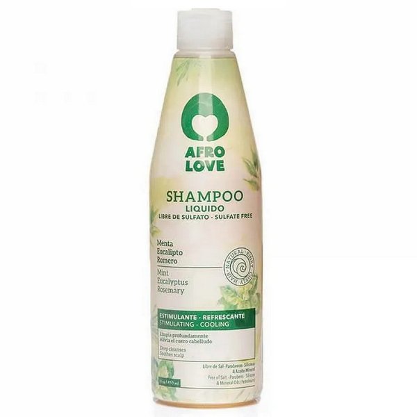 Shampoo Líquido Refrescante 450ml AFRO LOVE