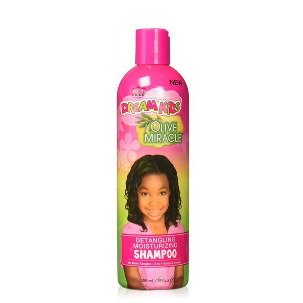 Dream Kids Olive Miracle Detangling Moisturizing Shampoo 355ml AFRICAN PRIDE