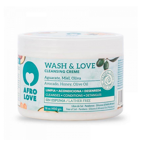 Wash & Love Cleansing Creme 450gr AFRO LOVE