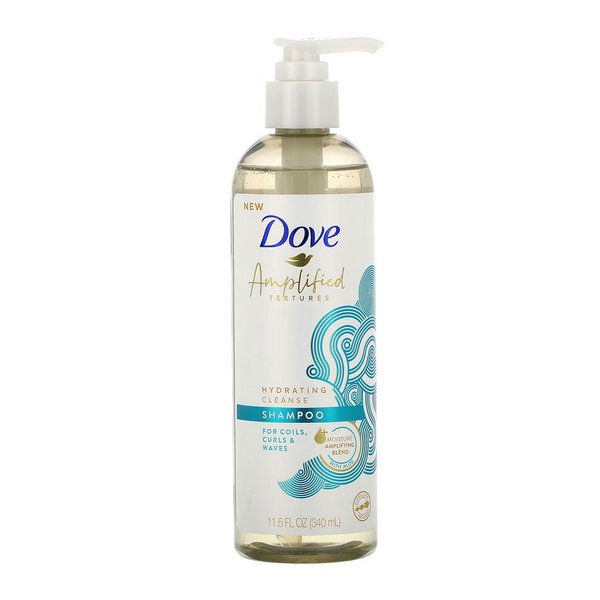 Amplified Textures Hydrating Cleanse Shampoo 340ml DOVE