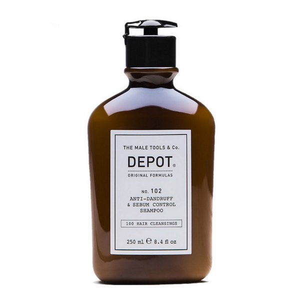 Nº102 Anti-dandruff & Sebum Control Shampoo 250ml DEPOT MALE TOOLS