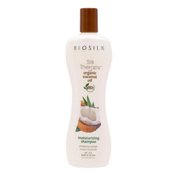 Coconut Oil Moisturizing Shampoo 355ml BIOSILK