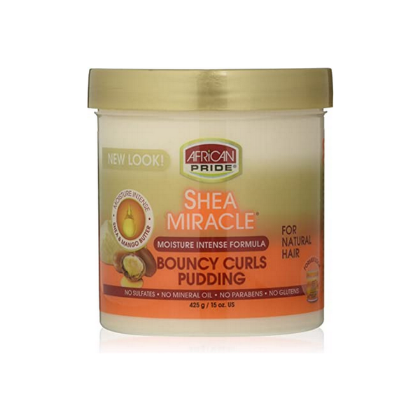 Shea Miracle Bouncy Curls Pudding 425g AFRICAN PRIDE
