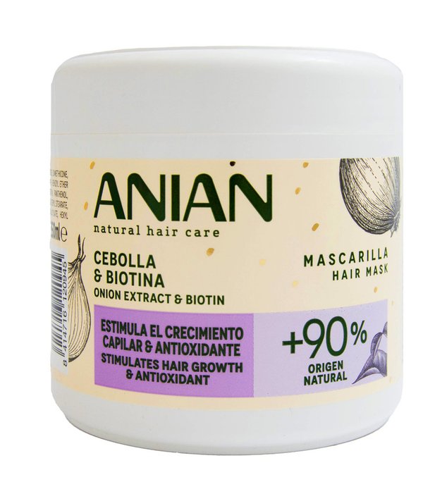 Mascarilla Cebolla & Biotina 350ml ANIAN