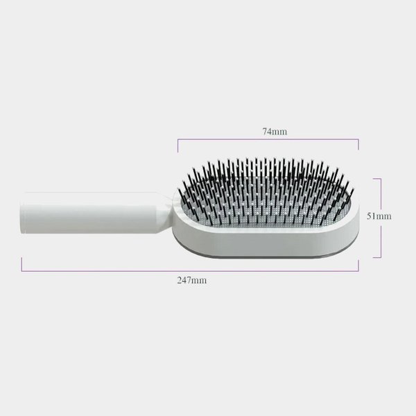 Self Cleaning Comb White TPMP