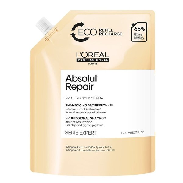 Absolut Repair Shampoo Eco Refill Recharge 1500ml L'ORÉAL