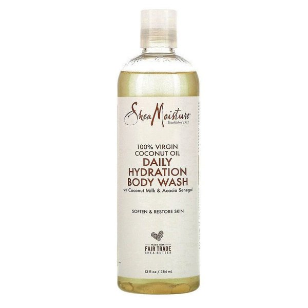 100% Virgin Coconut Oil Daily Hydration Body Wash 384ml SHEA MOISTURE