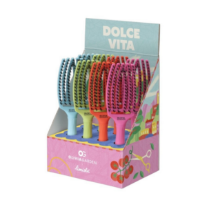 Finger Brush Combo Medium Display Dolce Vita 2x4 OLIVIA GARDEN