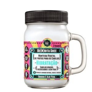 Be(m)dita Ghee Máscara Hidratação Banana e Aloe Vera 350gr LOLA COSMETICS