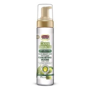 Olive Miracle Foam Setting Mousse 251ml AFRICAN PRIDE