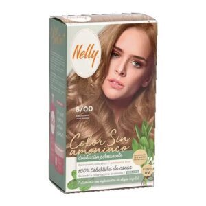 8/00 Rubio Claro Color sin Amoniaco NELLY