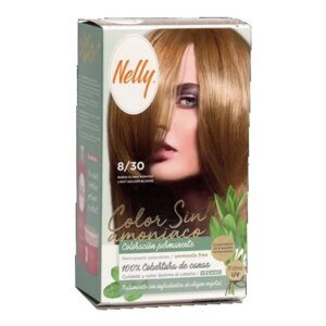 8/30 Rubio Claro Dorado Color sin Amoniaco NELLY