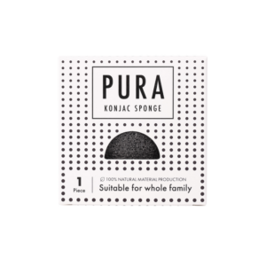 PURA Black Esponja de Konjac SISTER YOUNG