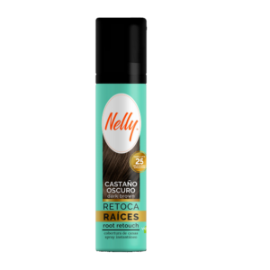 Retoca Raíces Castaño Oscuro 75ml NELLY