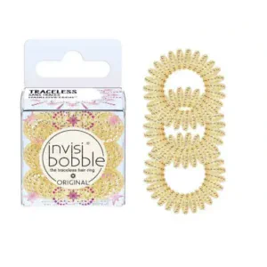 Original Time To Shine Gold Rush 3pcs INVISIBOBBLE