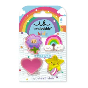Kids Clipstar Happy World 4pcs INVISIBOBBLE