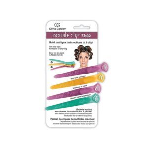 Double Clip 4u Tricolor OLIVIA GARDEN