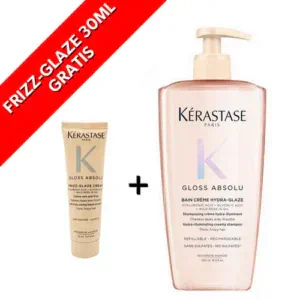 Bain Crème Hydra-Glaze 500ml + Frizz-Glaze Cream 30ml KÉRASTASE KER500
