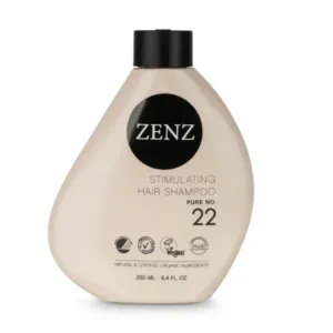 Stimulating Hair Shampoo Pure No.22 250ml (Fragrance free) ZENZ