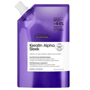 Keratin Alpha Sleek Shampoo Refill 1000ml L'ORÉAL LOREFILL