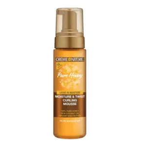 Pure Honey Moisture & Twist Curling Mousse 207ml CREME OF NATURE