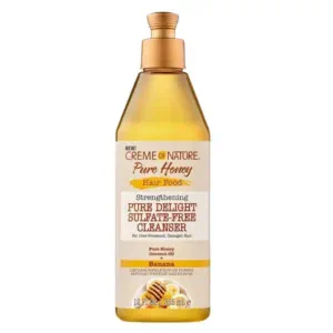 Pure Honey Hair Food Pure Delight Sulfate-Free Cleanser 355ml CREME OF NATURE