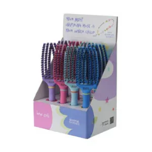 Finger Brush Combo Medium Inner Child Display 4x2 OLIVIA GARDEN