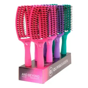 Finger Brush Combo Medium And Beyond Display 2x4 OLIVIA GARDEN